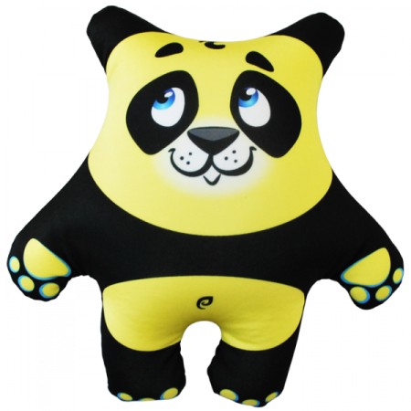 Игрушка Панда желтая