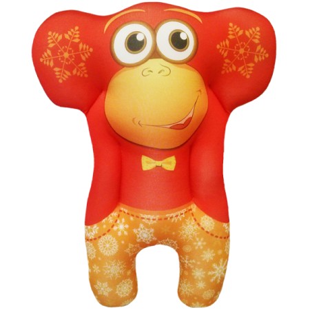Игрушка Обезьянка красная