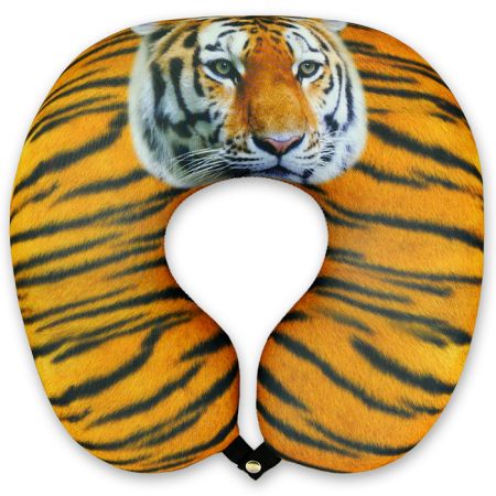 Подушка под шею Игрушка Тигровый 01
