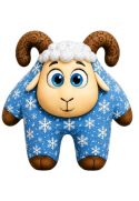 Игрушка Баран Тима Новогодний 02 .